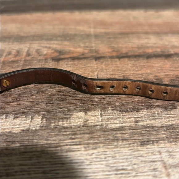 Rose Gold Fossil Watch with Brown Leather Strap - Picture 8 of 8